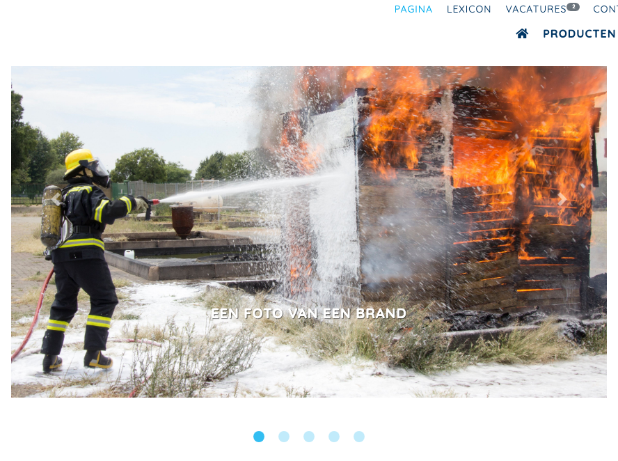 Carrousel photo rendu sur le site