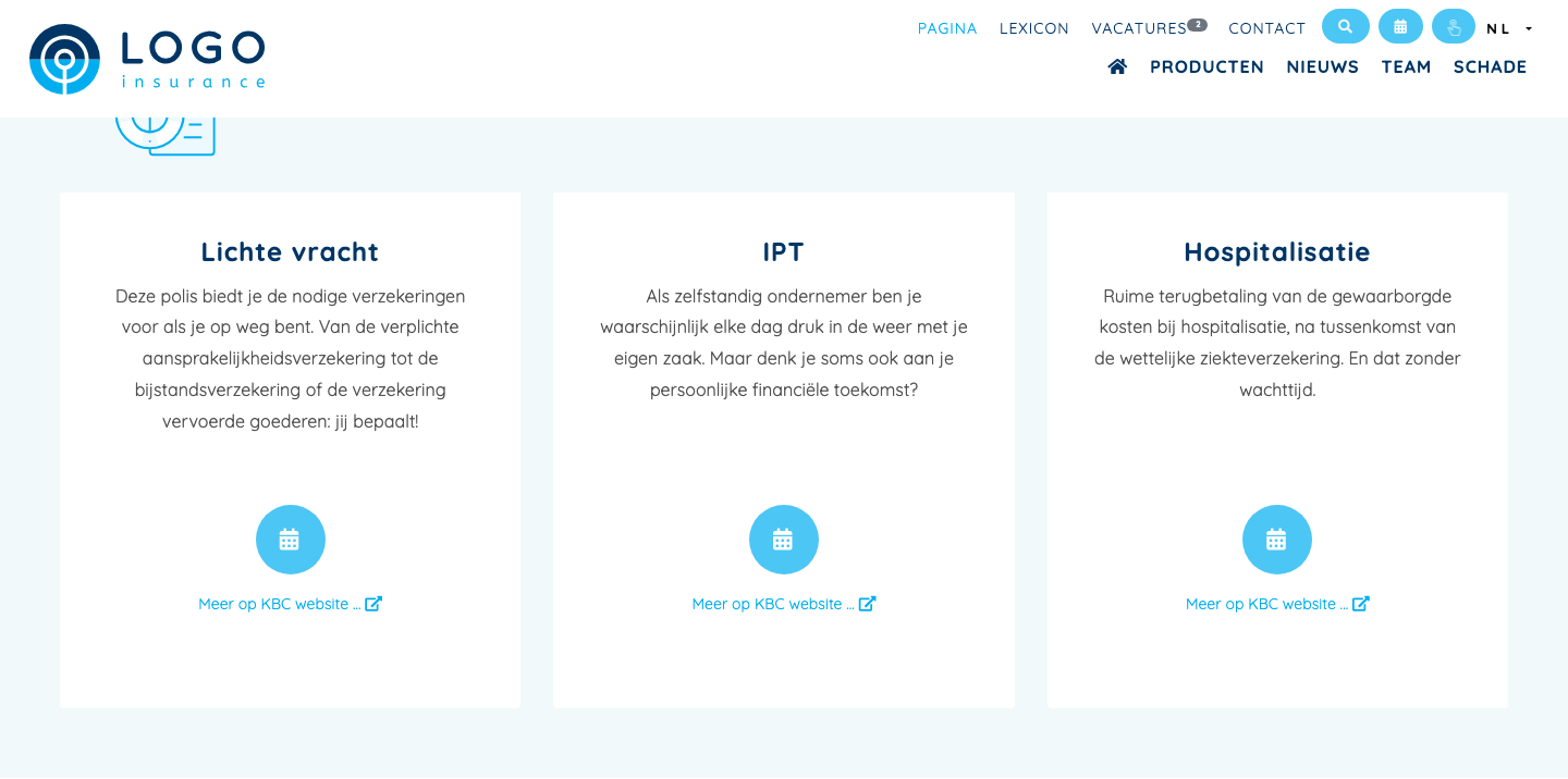 Bloc Lexique rendu sur le site